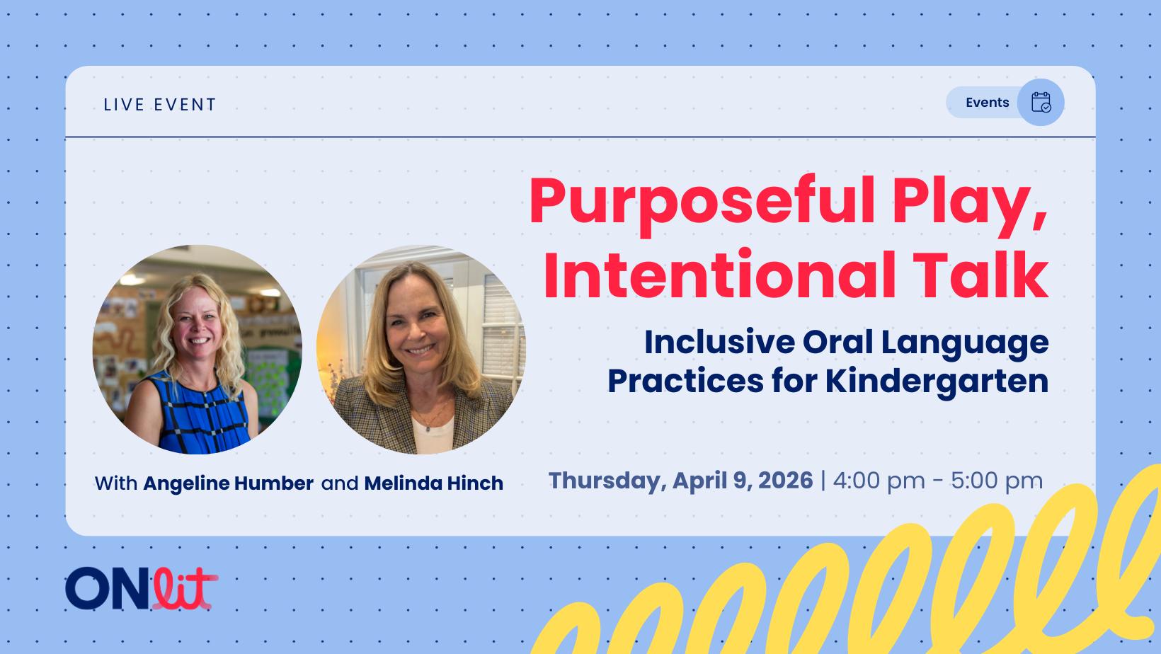 Accueil 4 Purposeful Play, Intentional Talk: Inclusive Oral Language Practices for Kindergarten